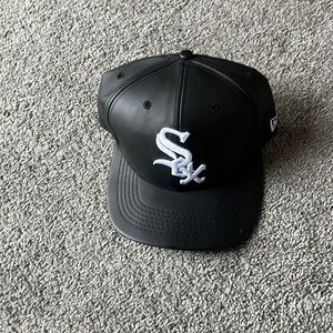 Genuine Leather Chicago White Sox hat